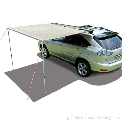 Car Side Awning Retracted Car Rooftop Side Awning Shade Supplier